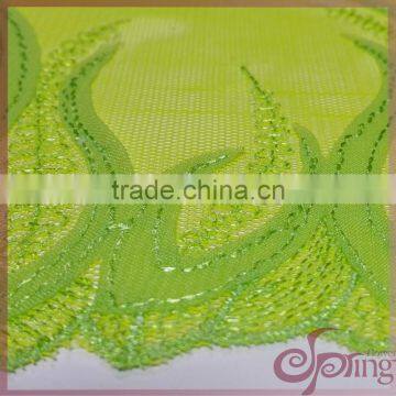 Embroidery Design Applique Mesh Fabric, Polyester Fabric Lace Trimming for Bra,dress photo-2