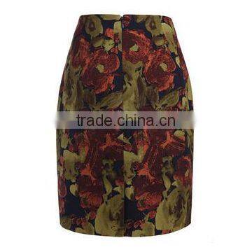 Wome's Latest Design Straight Fit Traditional Long Skirt photo-2