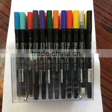 JAPAN ZIG ART & GRAPHIC TWIN TIP BRUSH MARKER PEN photo-4