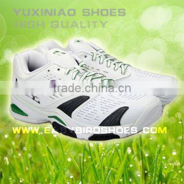 used leather sport shoes brand name for adults, sport training shoes, men tennis shoes in china