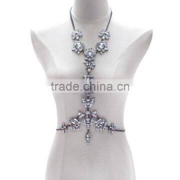 Full Luxury Crystal Gems Fashion Body Chain Jewelry for Women photo-3