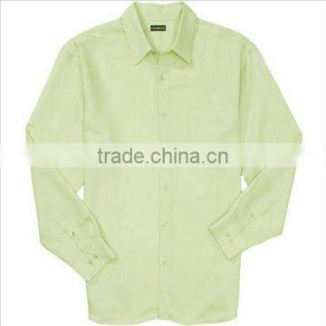 Light Color Men's Cotton Dress Shirt