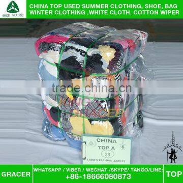 High End Shanghai Summer Ladies Jacket Used Clothing In Bales Miami Style photo-5