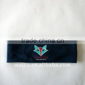 embroidered cotton hair band