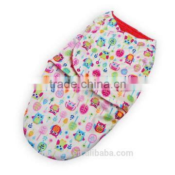 Baby Swaddle Blanket With Printed Fleece photo-6
