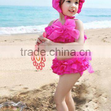Quick-dry Eslamic Cute Kids Safty Printed Swimwear photo-3
