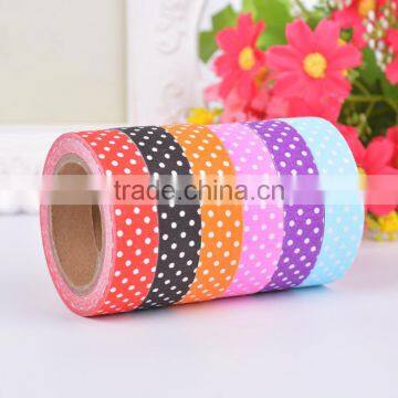 1.5cm*1m Pokla Dot Pattern Washi Deco Tape photo-3