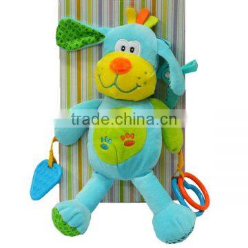 Lovely Squeaky Kids Plush Toys With Geometry for Formative Education/enlighten Education photo-4