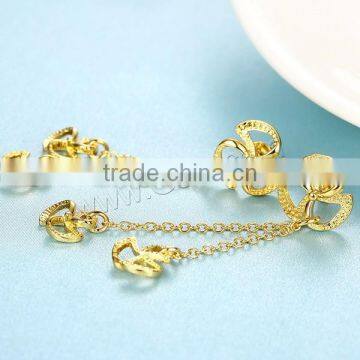 New 2016 Latest Gold Earring Designs Simple Gold Earring Designs for Women Gold Earring photo-3