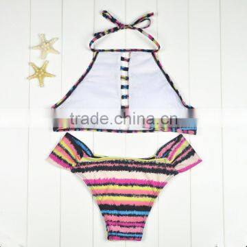 Polyester Bikini Different Size for Choice & Padded Blue Girls Swimwear 59377 photo-2