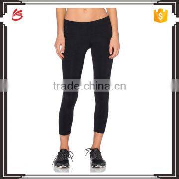 Top quality custom yoga leggings slim fit pants fabric for ladies