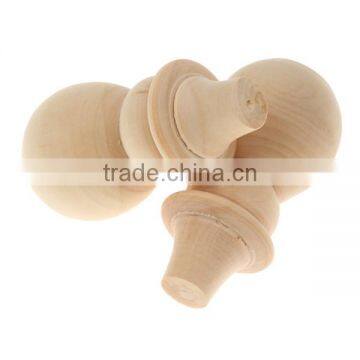 Plain Blank DIY Wooden Snowman Peg Dolls Wedding Party Cake Toppers Favour Craft Decoration photo-2