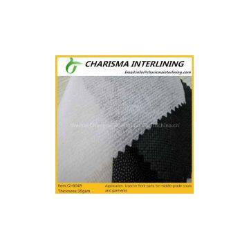 Buy Middle-grade coats Nonwoven Fusible Interlining 6049