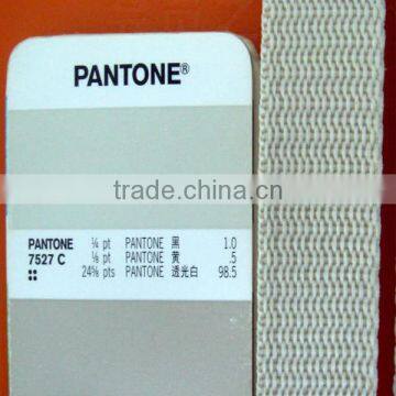 grey pp webbing belt 25mm