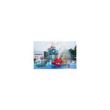 Outdoor Commercial Safe Fiberglass Kids\' Water Playground Equipment For Aqua Park