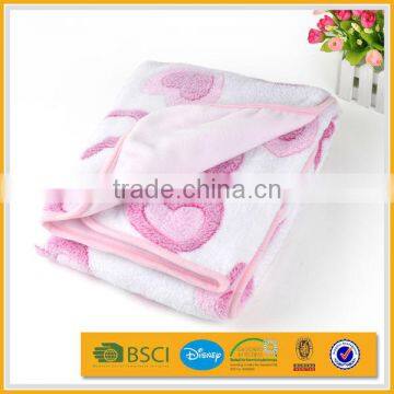 100%polyester custom printed super soft plush blanket made in china