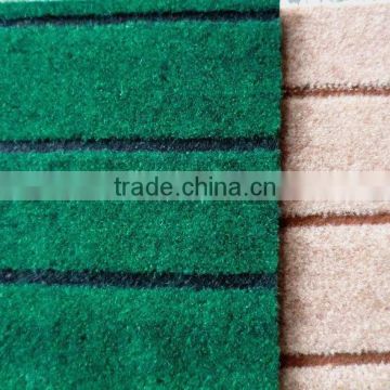 Popular in exhibition striped velour carpet