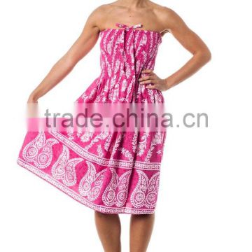 Export Quality Cotton Tube Dress Online