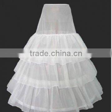 2011 new style white wedding dress petticoat