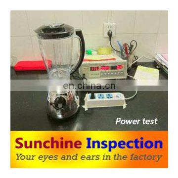 food blender inspection service in china home applicance in Ningbo Shang hai