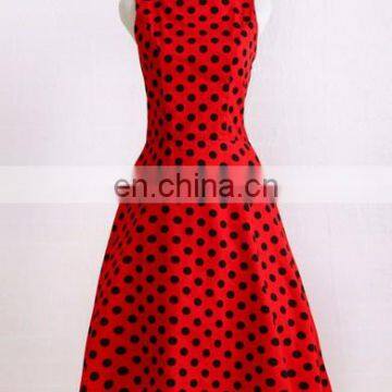 Small quantity customize labels manufacturer free dropshipping vintage party prom bridesmaid swing dance dresses