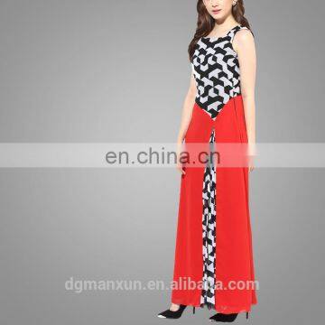 2016 Summer Dress Chiffon Maxi Dress Women Wear Wholesale Corporate Dresses for Ladies photo-3