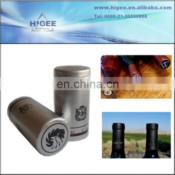 Aluminum foil wine capsule