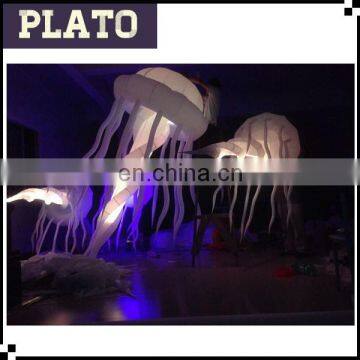 Inflatable Lighting jellyfish, decoration inflating scaleph for sale