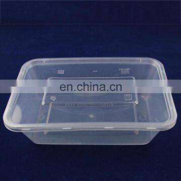 Safe Food Grade Plastic Disposable Custom Plastic Microwave Safe PP Packaging Boxes pp Food Box photo-2