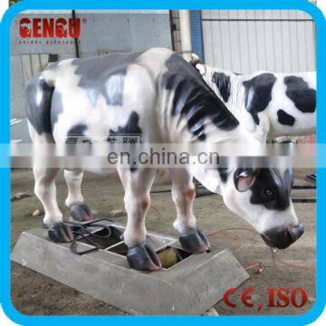 Artificial Simulation Cow Model Glassfiber Animal Statue