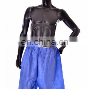 Disposable nonwoven short pants for man