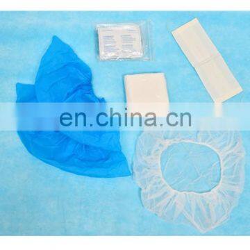 Surgical disposable PE visitor coat kits