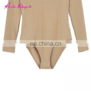 Hot Sale Fashion Autumn Khaki Long Sleeve Winter Jumpsuit Fancy Romper photo-3