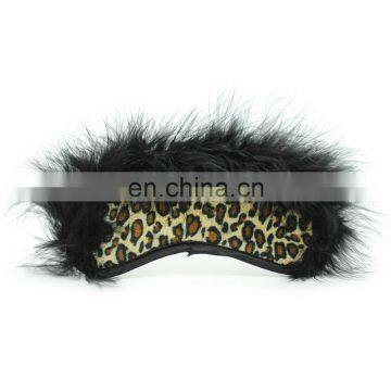 Feathered Leopard Blindfold Sexy Eyemask