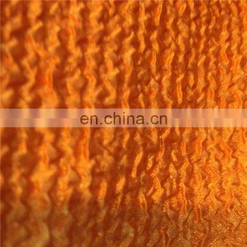 polyester crinkle fabric for garments hometextile