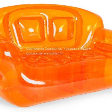 Custom PVC Vibrant inflatable bubble couch with the polycolor and transparence