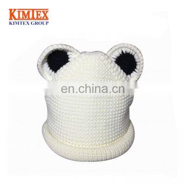 2017 new designed winter beanie hats for children in good quality