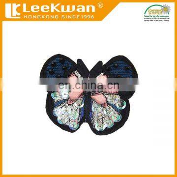 Embroidered Sequin Butterfly Patches, Bead Sequin Butterfly Patch,butterfly Sequin Embroidery Patch photo-6