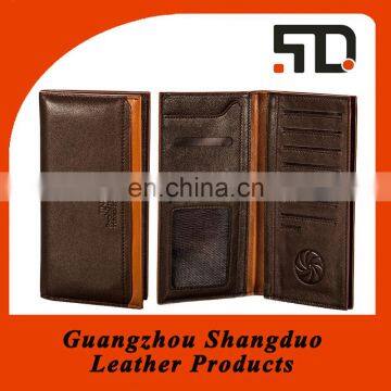 Promotion Popular Stylish Design Customized PU Leather Wallet