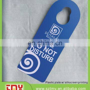 Do not disturb hotel door hangers,Do not disturb plastic sign ,Plastic Door Hanger Do Not Disturb