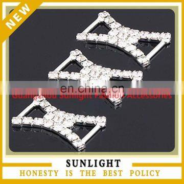 2015 hot sell rhinestone jewelry connectors for bikini swimwear