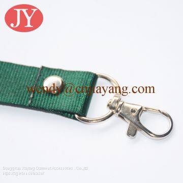 Stainless steel  Lanyards 20*20mm metal crimp snap hook for lanyard