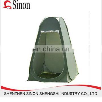 shenzhen canvas tent fabric portable camping toilet tent for sale