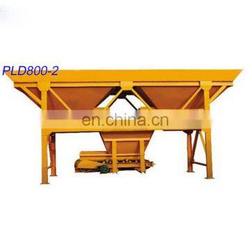 Aggregate 2 bins aggregate concrete weigh batching machine