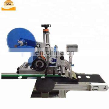 two sides flat labeling machine round bottles machine sticker labeller