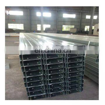 Z40-120 Galvanized C channel / Z purlin , steel roof truss for sale