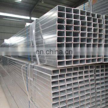 galvanized square steel pipe/tube/pre galvanized rectangular steel pipe in china supplier/structural tube