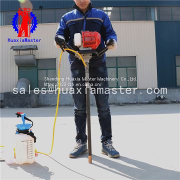 Supply backpack core drilling rig easy to disassemble simple to operate geotechnical engineering machine