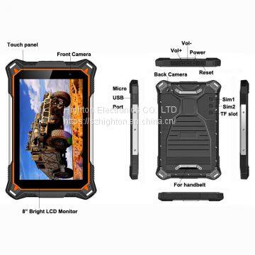 Cheapest Factory 8 Inch Rugged Android Tablets MTK6753 Octa-core Android 8.1 Rugged Tablet PC 2G+32G IP68 Waterproof Tablets photo-5
