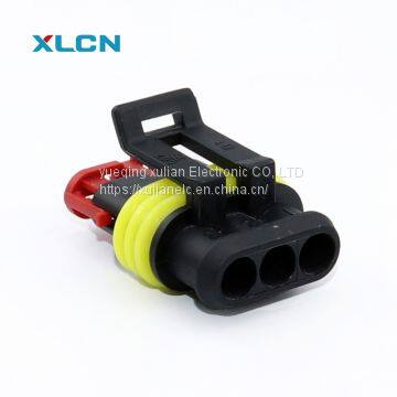 3 Pin AMP Super Seal 1.5mm Series Connectors 282087-1 282105-1 photo-2